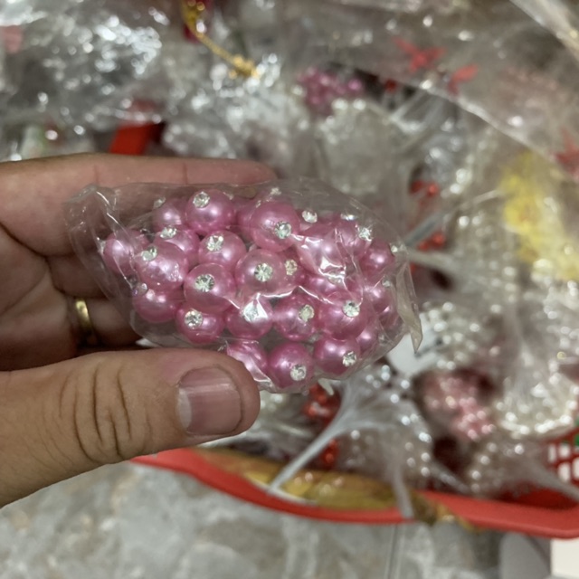 [HCM]Cài Tóc Cô Dâu - Trâm hạt trai đính hạt