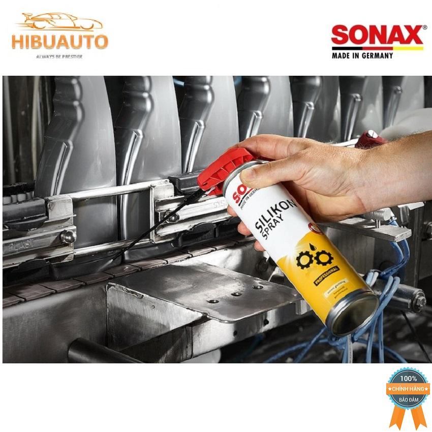 [HCM]Chai Xịt Silicone Spray With EasySpray Sonax 348300