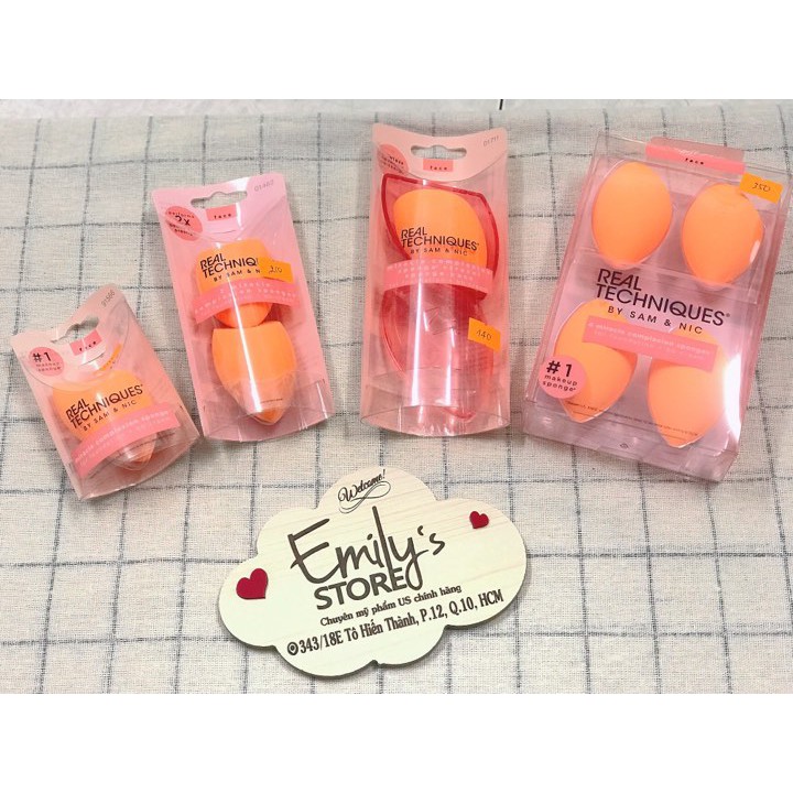 Bông mút trang điểm Real Techniques Sponge
