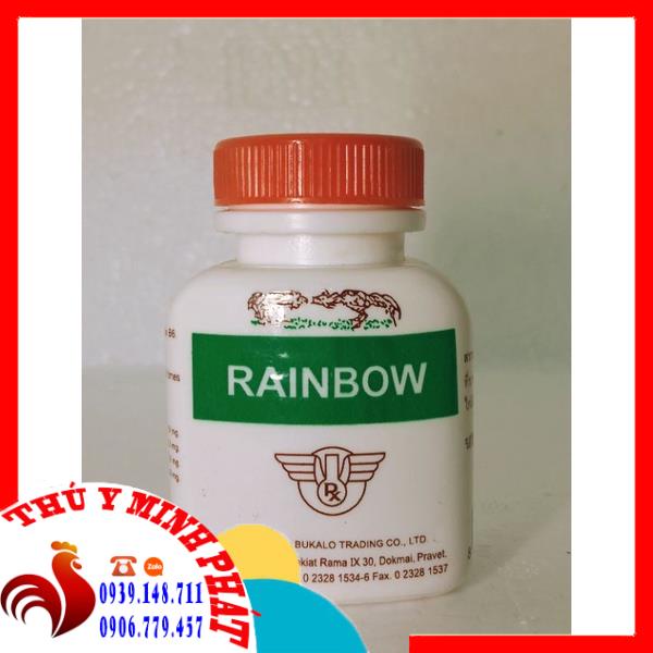 RAINBOW TH.UỐC NUÔI GÀ ĐÁ HỦ 100 VIÊN