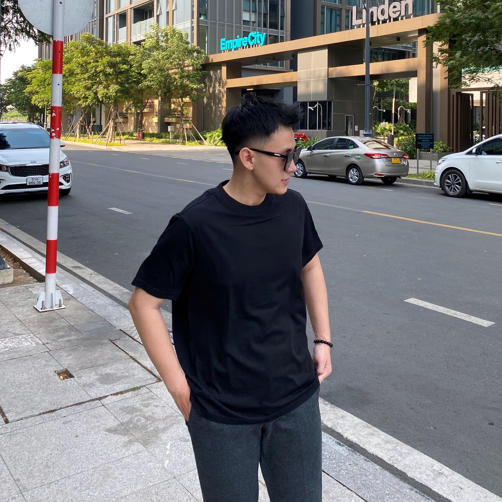 Yumenswear | Áo Thun Nam Cổ Tròn Cotton Basic Tee - MBR001