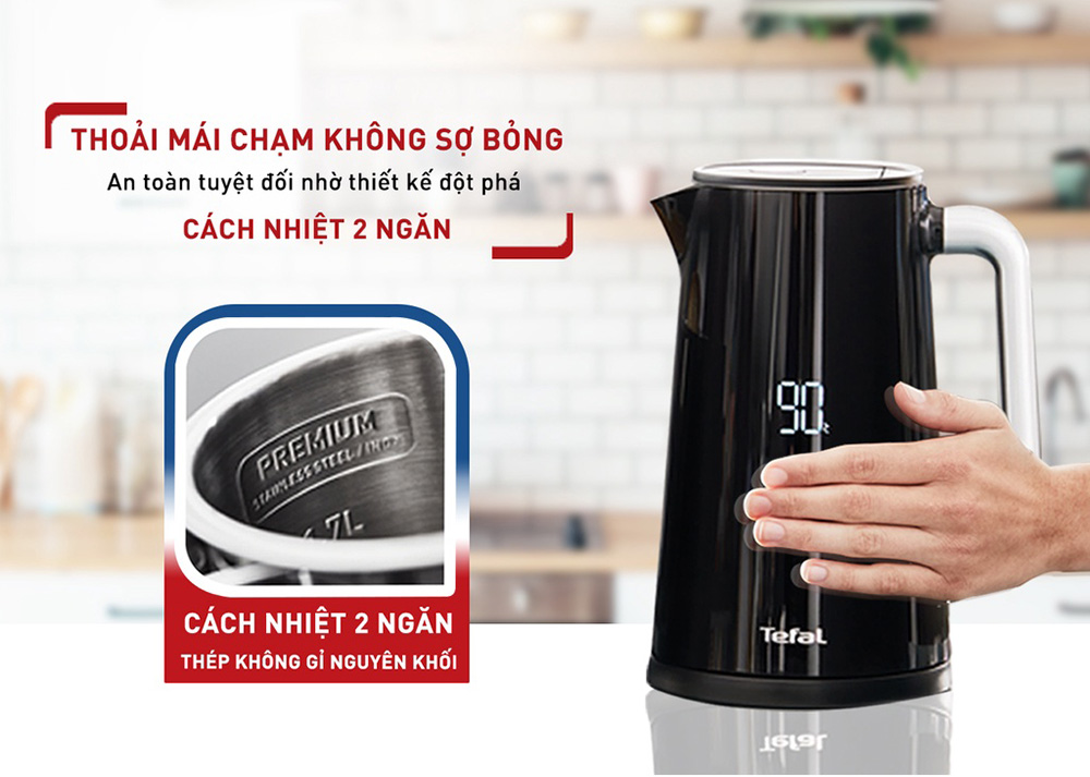 [Quà tặng không bán] Ấm Siêu Tốc Smart & Light KO850810