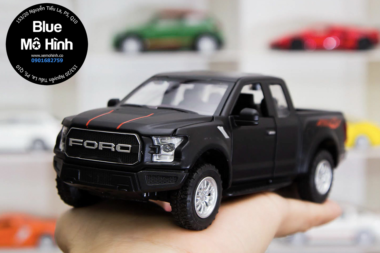 Blue mô hình | xe mô hình ford f150 raptor pickup 1:32