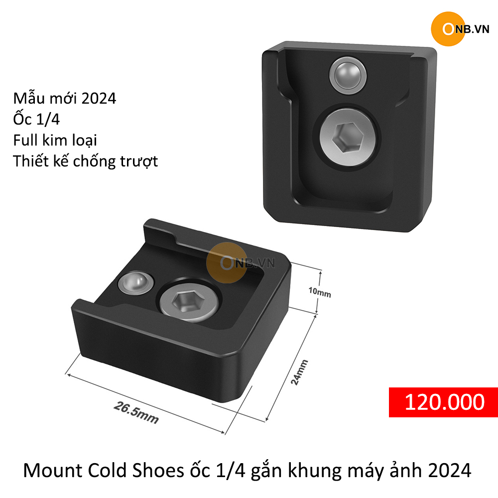 Mount Cold Shoes gắn khung máy anh Smallrig, Uuirg