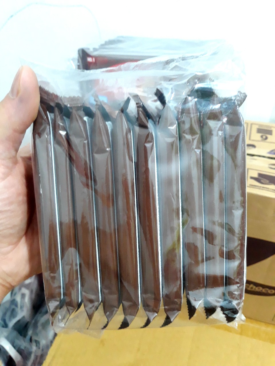 COMBO 60 Cái x 17g Bánh Xốp Nabati Socola