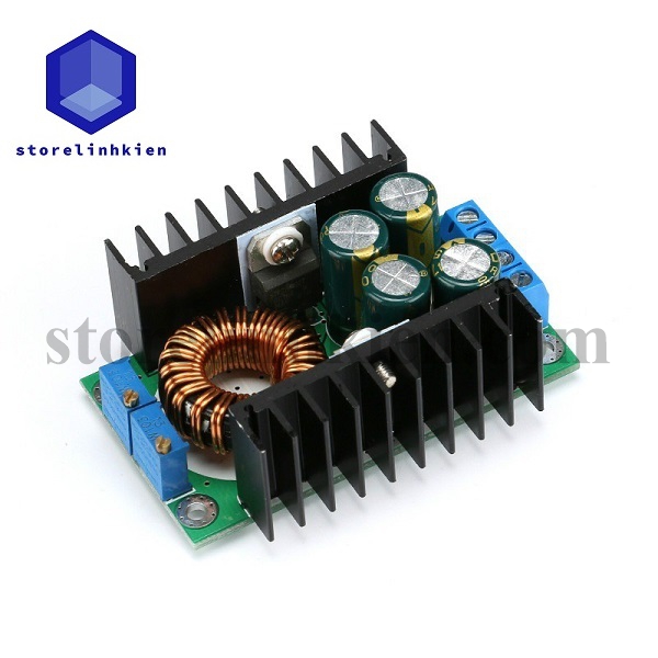 Mạch hạ áp DC-DC 300W 9A (chỉnh áp & dòng)