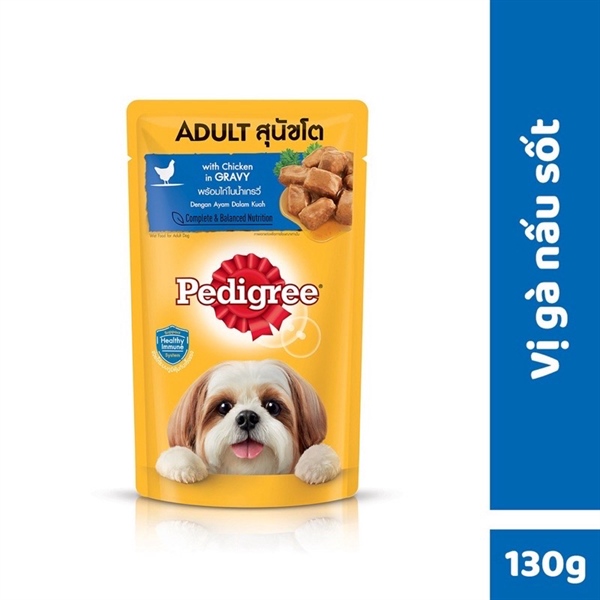 Pate Pedigree Cho Chó Gói 130gr