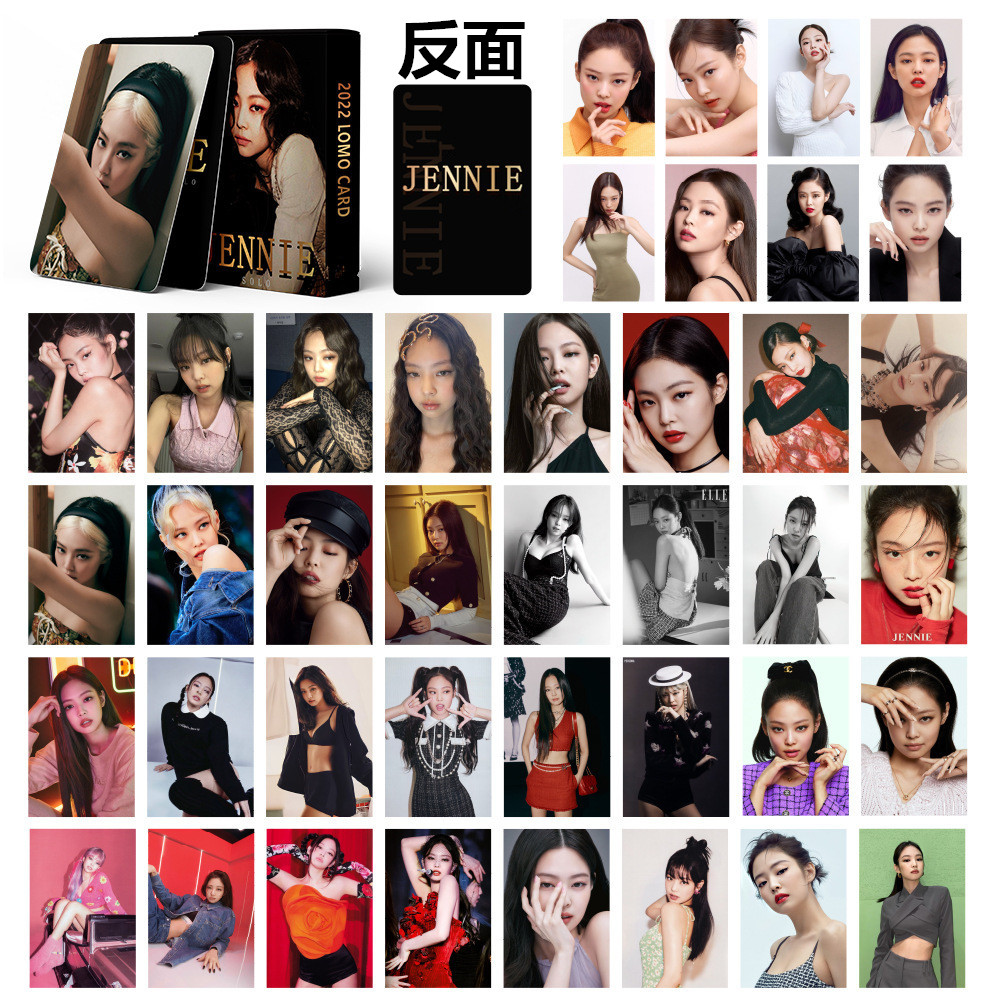 Set 55 lomo card Blackpink Jennie