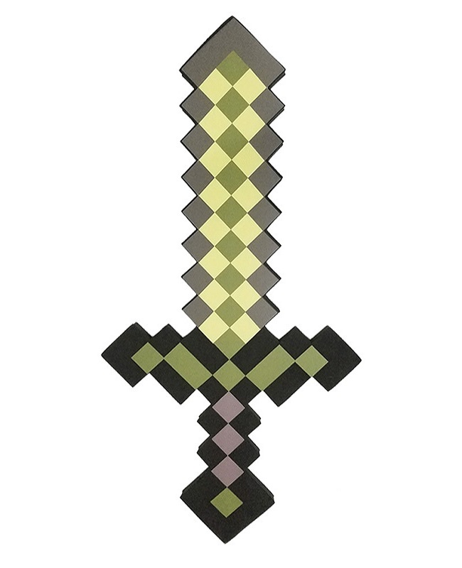 Kiếm Minecraft Màu Vàng