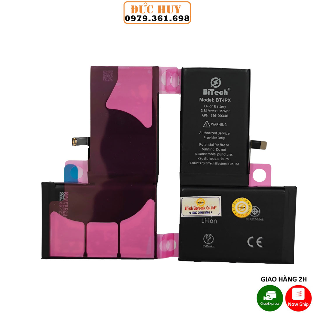 Pin  IPX Dung Lượng Cao BiTech BT-IPX ( For IPX - 3100 mAh )
