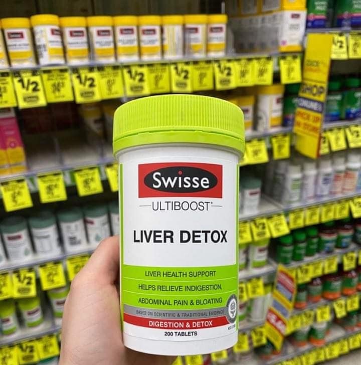 GAN SWISSE LIVER DETOX 200 viên