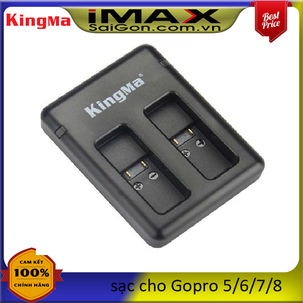 Sạc đôi kingma cho gopro hero 5/6/7