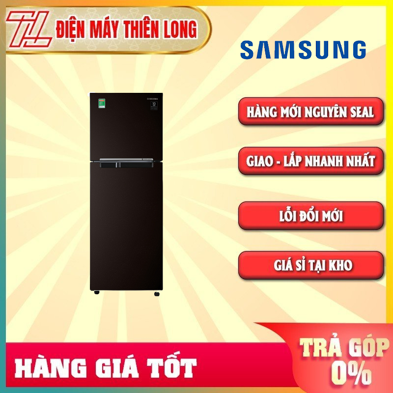 Tủ lạnh samsung inverter 236 lít rt22m4032by/sv - hàng chính hãng - trả góp 0% - giao toàn quốc - ngoài hcm tính phí
