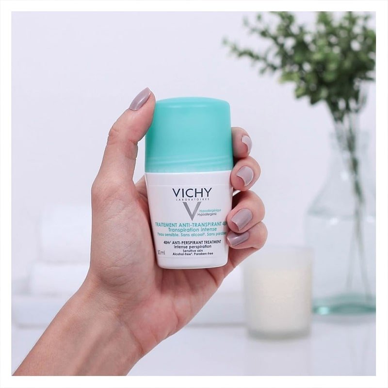lăn khử mùi Vichy nắp xanh 50ml