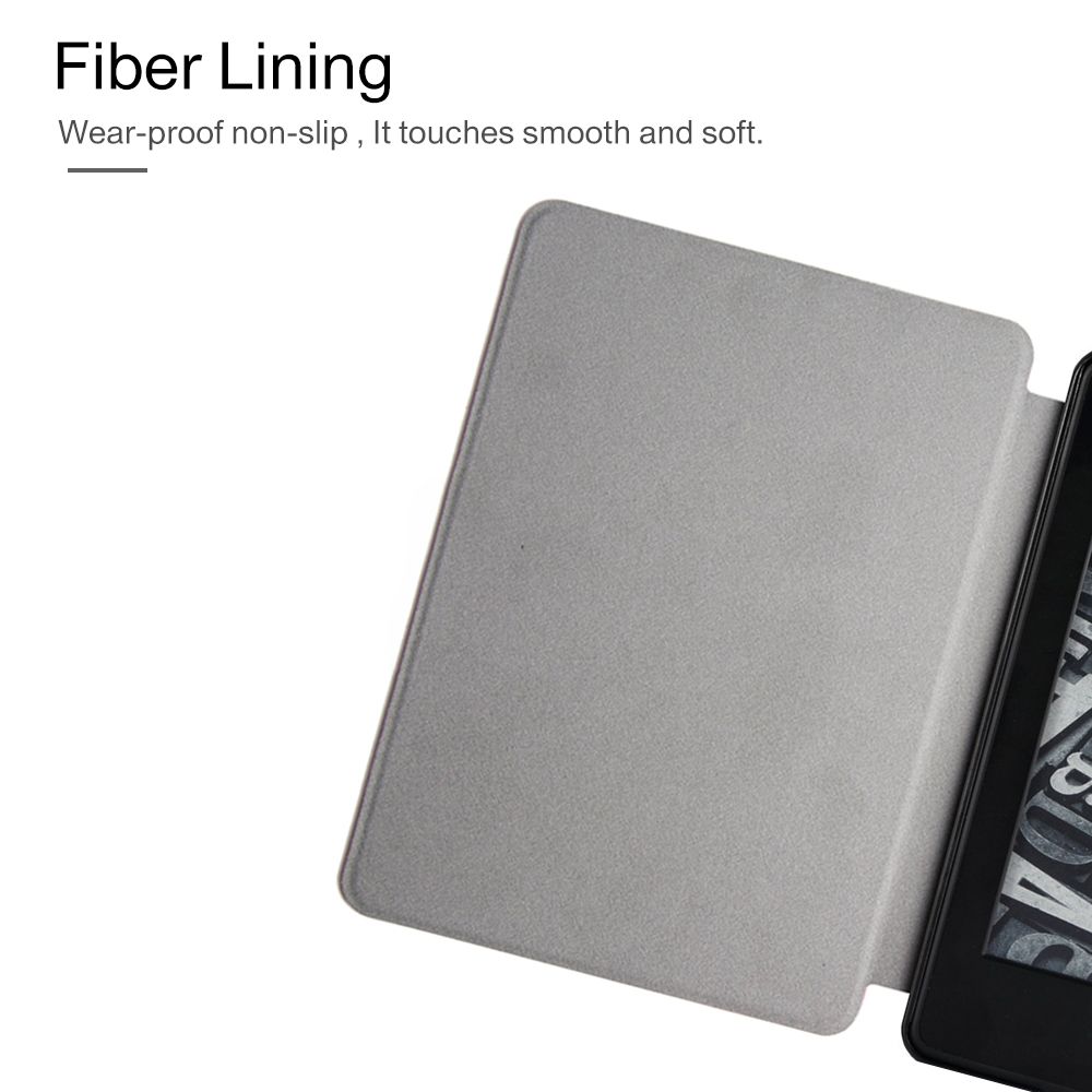 1 Cái Phù Hợp Với Amazon Kindle Paperwhite 1/2/3 Ốp Bảo Vệ Siêu Mỏng Ốp Bảo Vệ Da PU Từ Tính Thông Minh