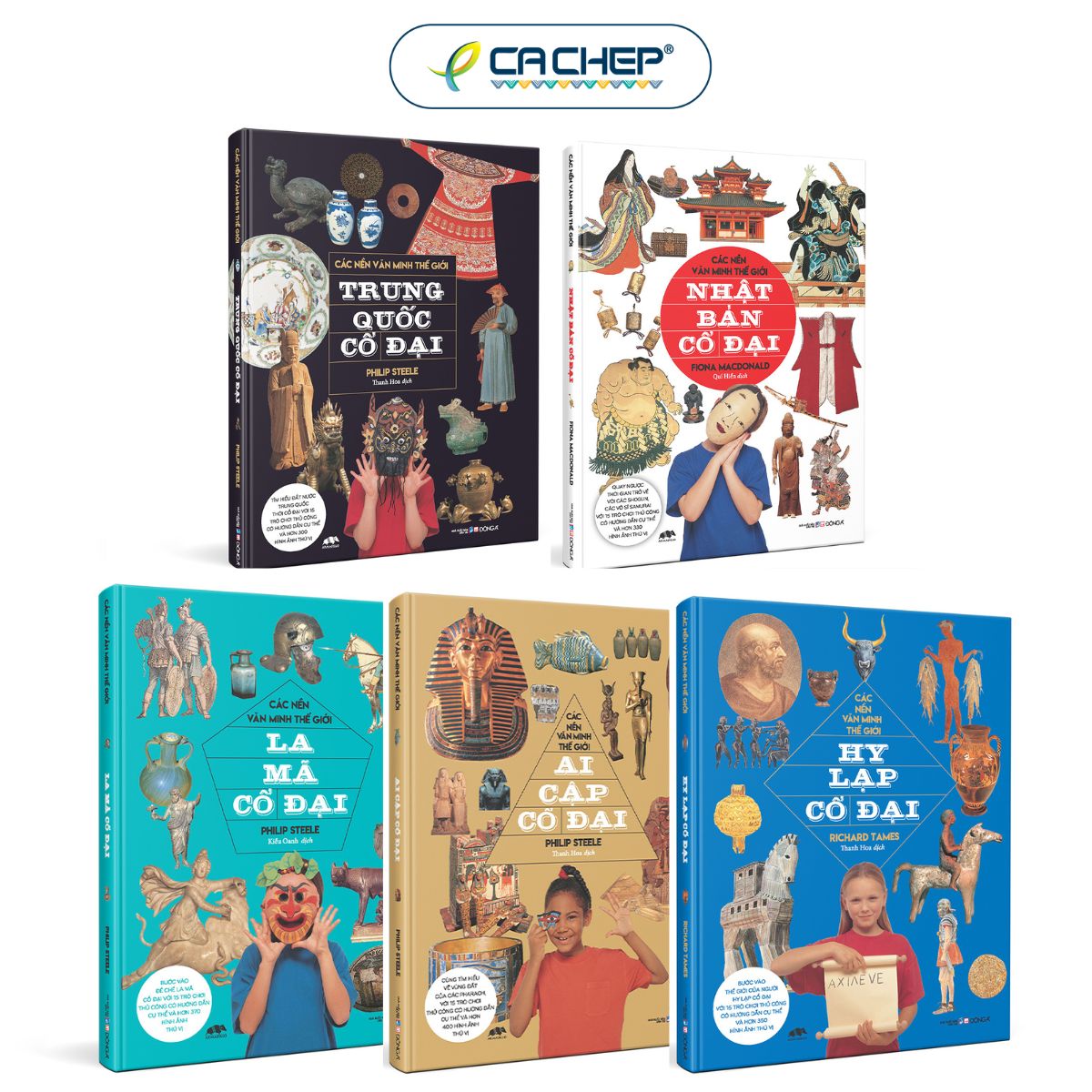 Cá Chép - Bộ Các Nền Văn Minh Thế Giới (Cuốn Lẻ Và Combo)