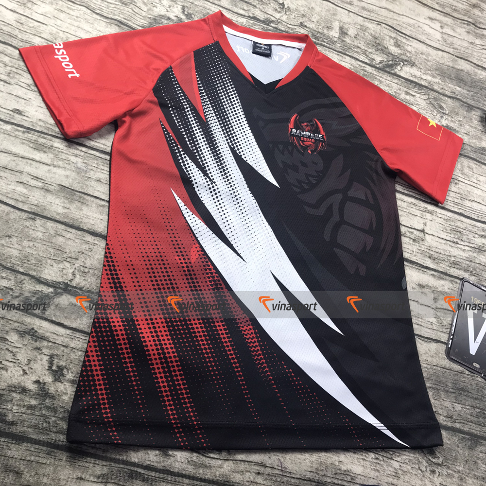 Áo thun game thủ thiết kế Vinasport Rampage