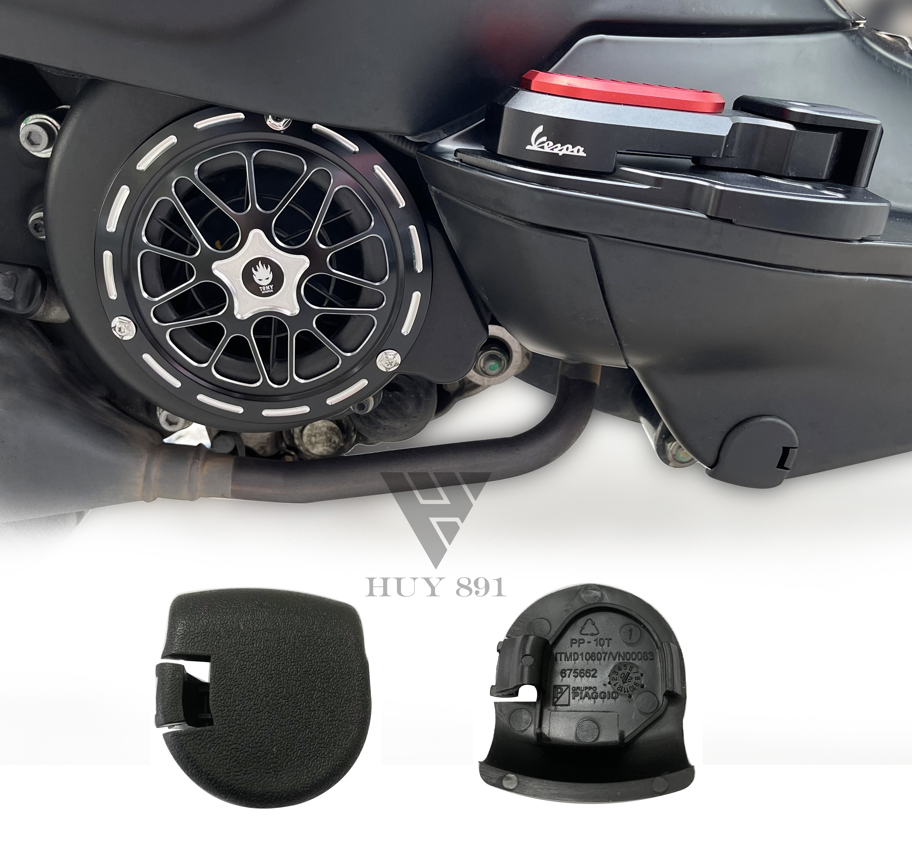 Nút đậy gầm xe dành cho xe Vespa Sprint Primavera