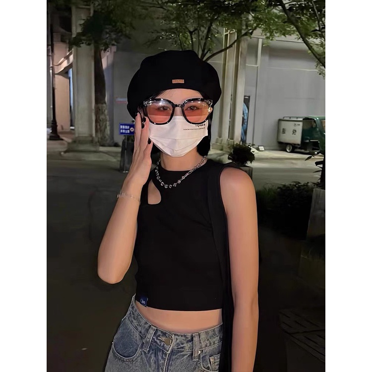 Áo Croptop Ba Lỗ Giọt Nước - Tharo Clothing - [AO58]