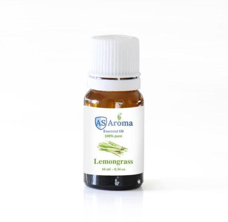 TINH DẦU SẢ (Lemongrass) Asaroma (10ml) -100% thiên nhiên - kháng viêm , giảm stress, chống căng thẳng