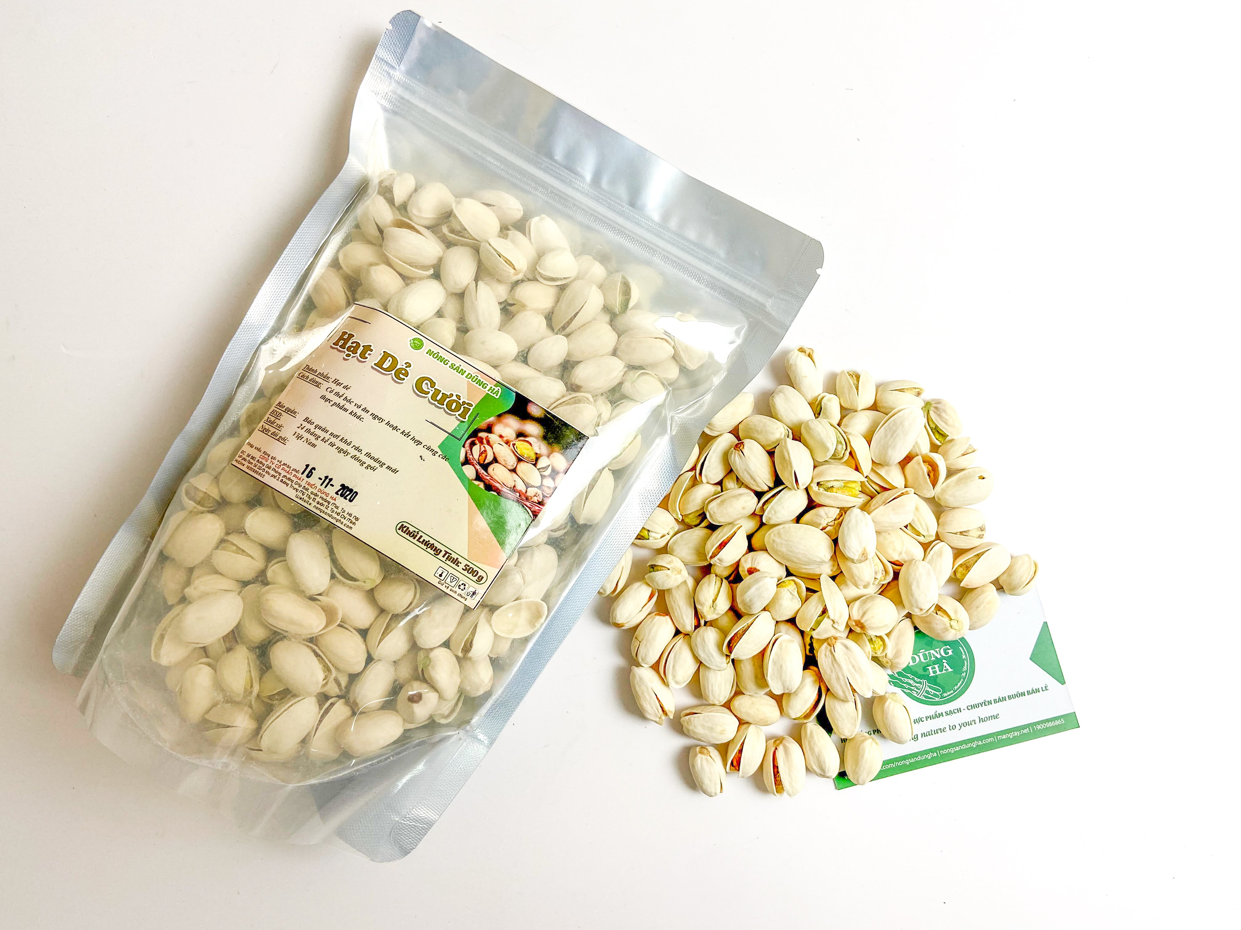 HẠT DẺ CƯỜI HẠT TO LOẠI 1 hũ 500g