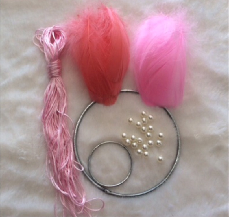 Bộ nguyên liệu làm dreamcatcher