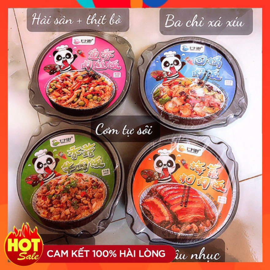 Cơm tự sôi gấu trúc 280gram