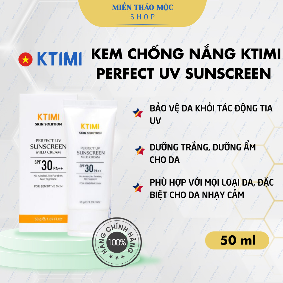 KTIMI - Kem chống nắng vật lý KTIMI
