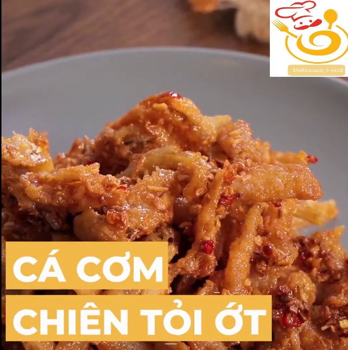 Cá cơm rim tỏi ớt (đặc sản quê) - 0,5kg loại ngon