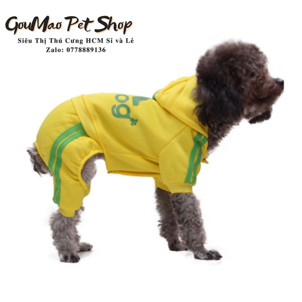 [Mã PET20K giảm 20K đơn 250K] ️ ADIDOG 4 CHÂN quần áo chó mèo ( 700g - 10kg) ️- GouMao