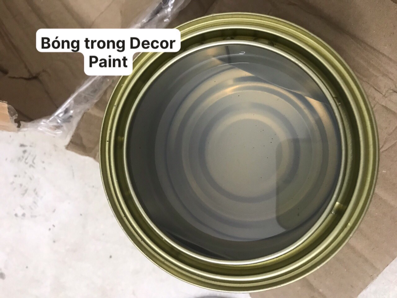 Sơn sắt mạ kẽm màu bóng trong Decor Paint