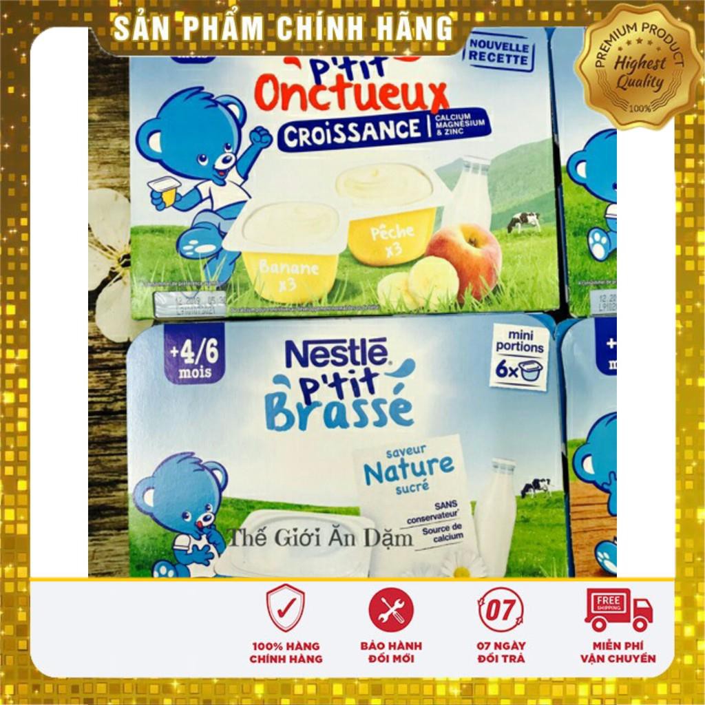 [HCM]Sữa Chua Nestle 4-6m+ ( mẫu mới)
