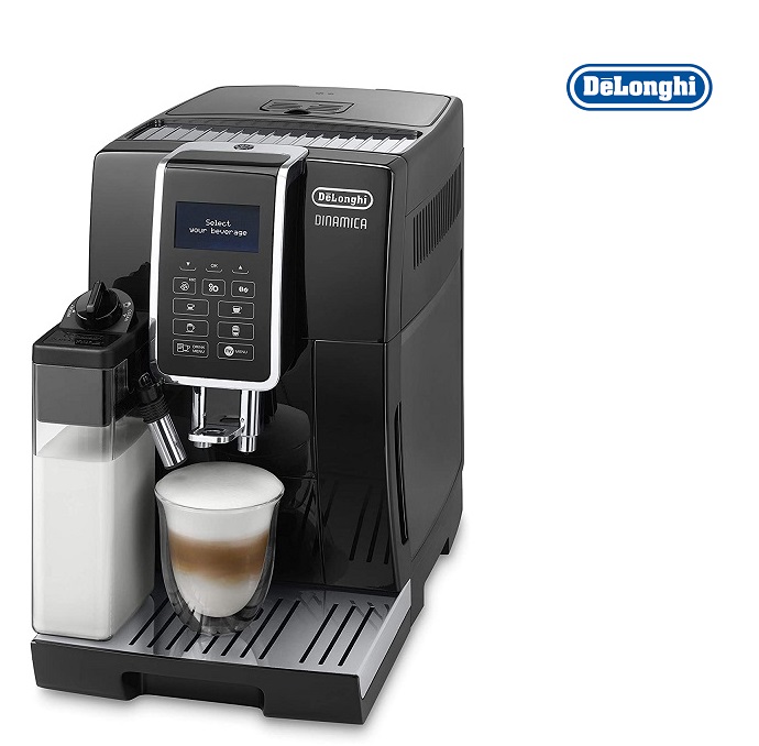 Máy pha cà phê tự động từ cà phê hạt và bột Delonghi Dinamica ECAM 350.55.B