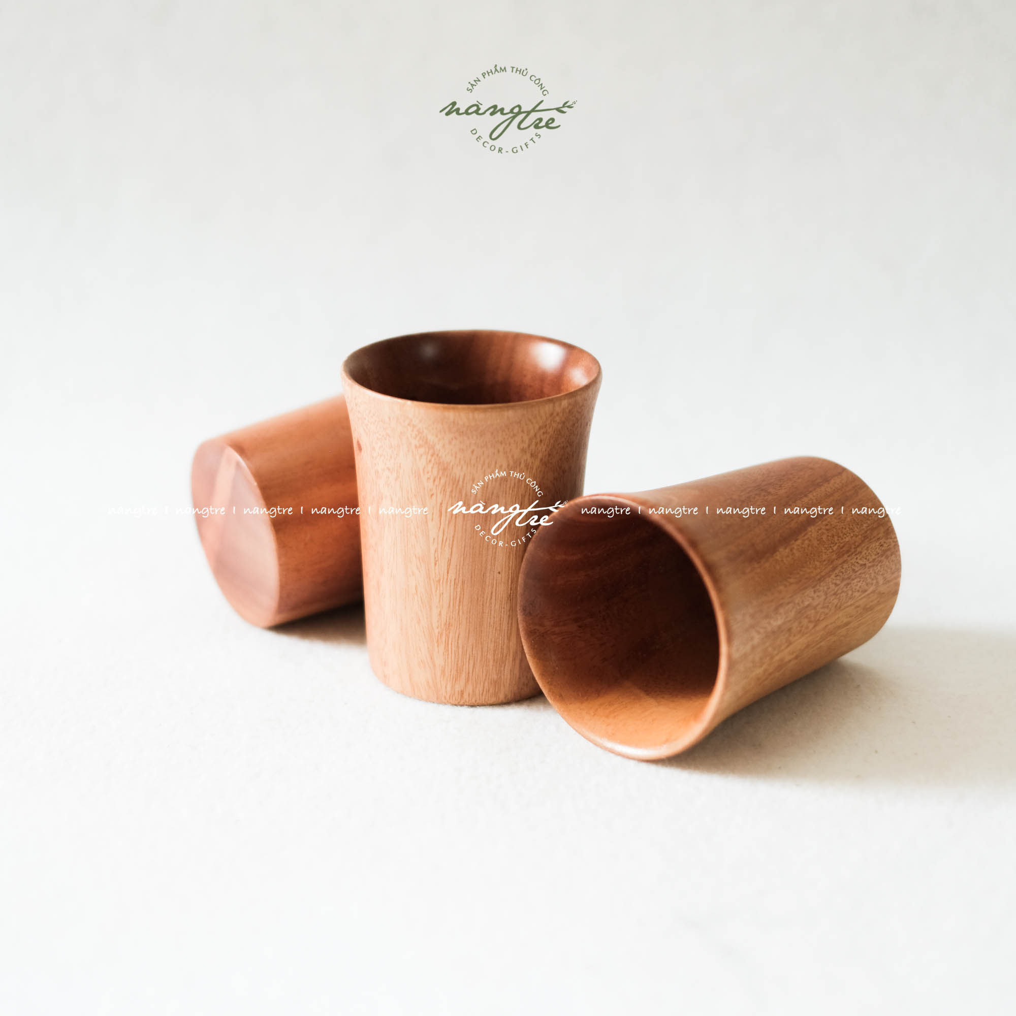 [HCM]Ly gỗ tự nhiên/ Cóc gỗ decor