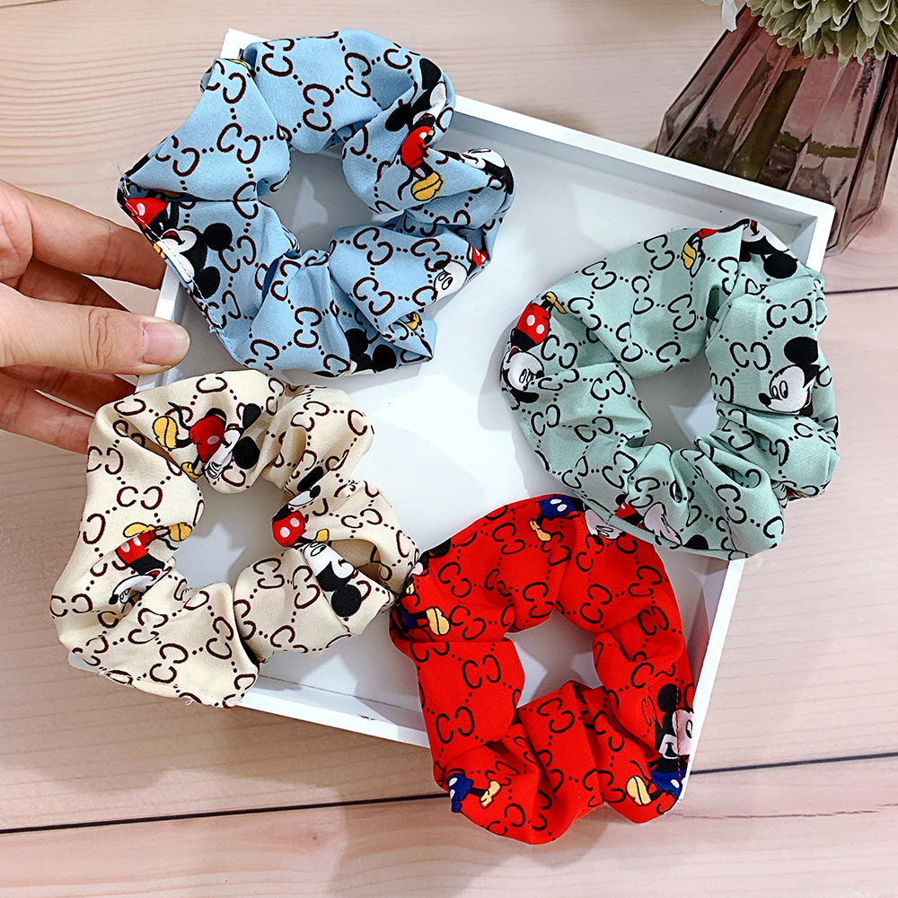 Dây Cột Tóc Vải Mềm Thời Trang