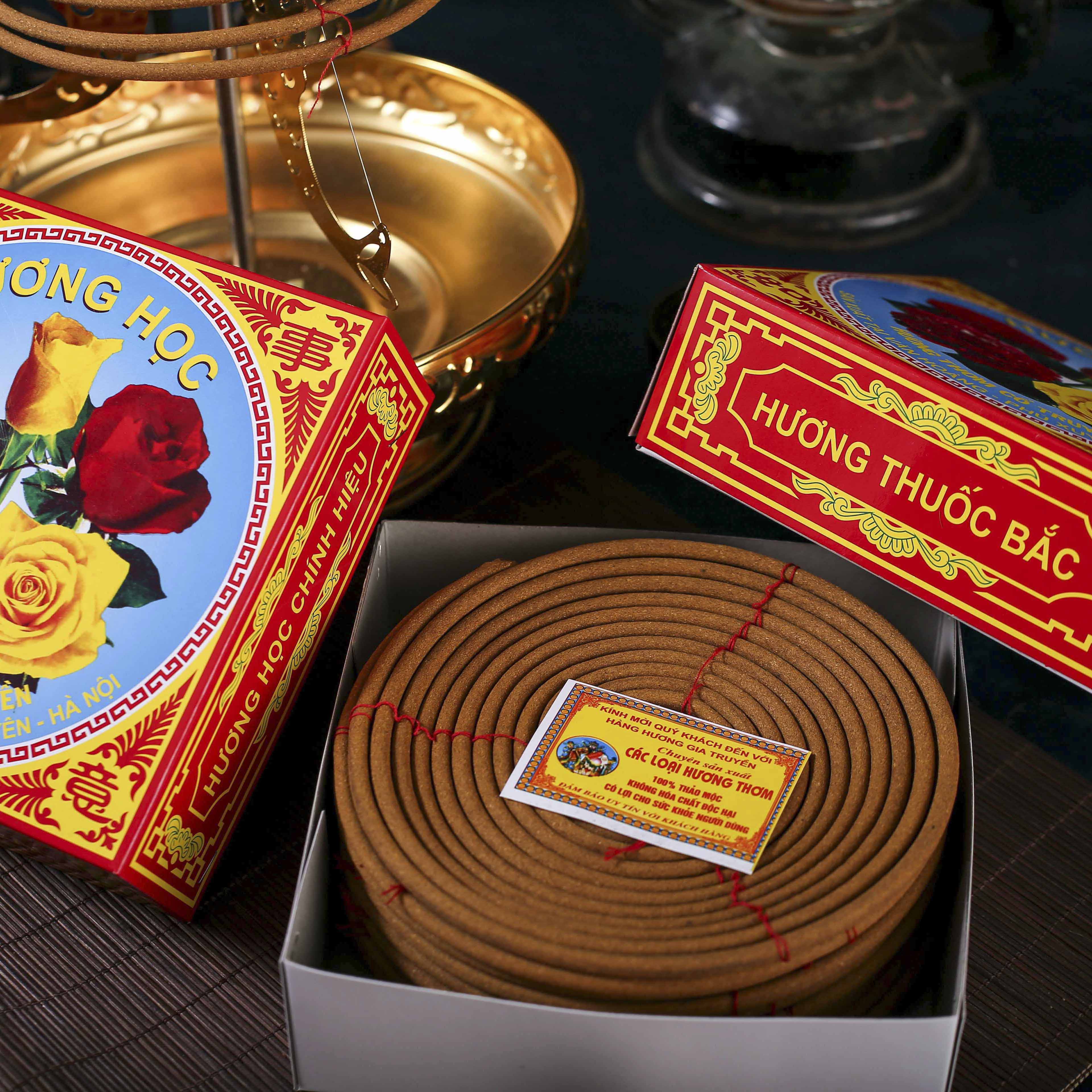 Nhang Vòng Thảo Mộc Sạch 10nén/hộp