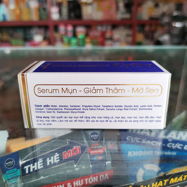 Serum mụn - giảm thâm - mờ sẹo CyDo 10ml