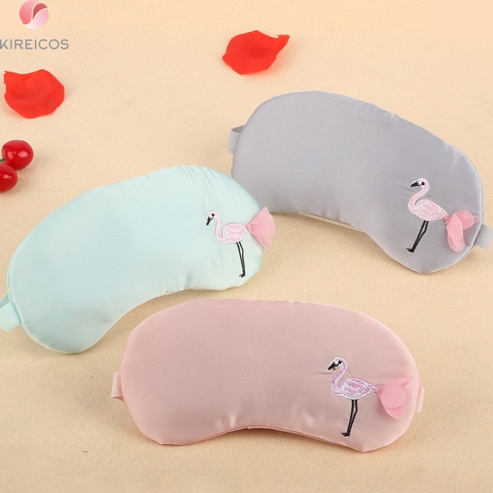 Bịt Mắt Gel Ngủ Cao Cấp Hình Con Cò