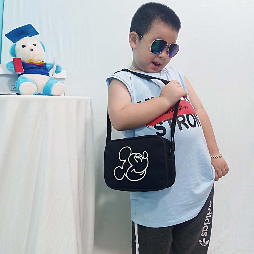 Túi Đeo Chéo Thời Trang Mini Hình Chuột Micky