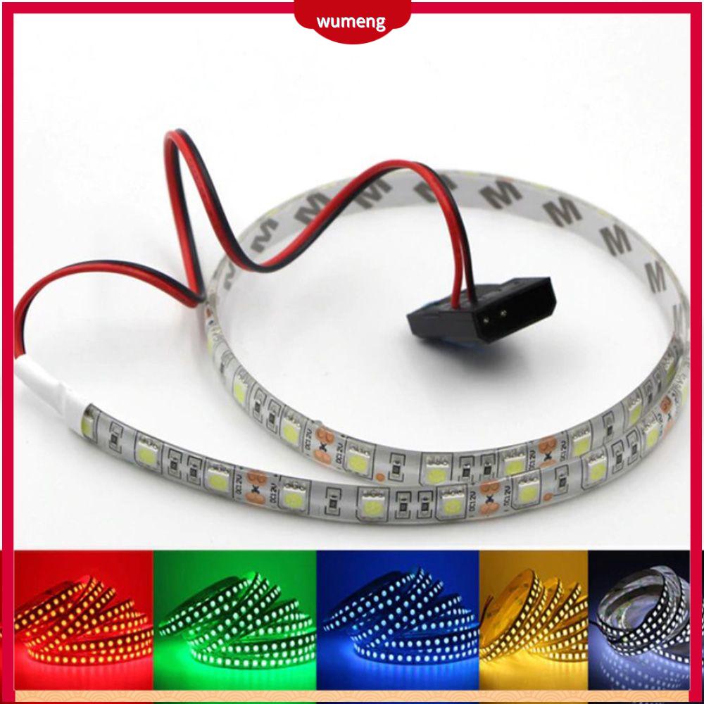 1 Dây Đèn LED Đèn Dây Linh Hoạt 30/50/100Cm Cho Vỏ Máy Tính PC DC 12V 2835 SMD