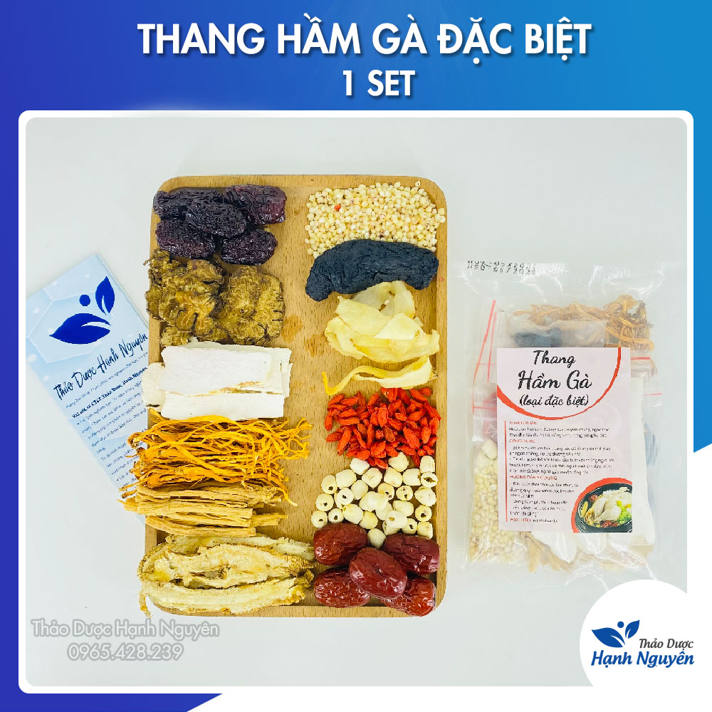 Thang hầm gà  tiềm chim lẩu gà 10 vị (Có hút chân không công thức đặc biệt) - Thảo dược Hạnh Nguyên