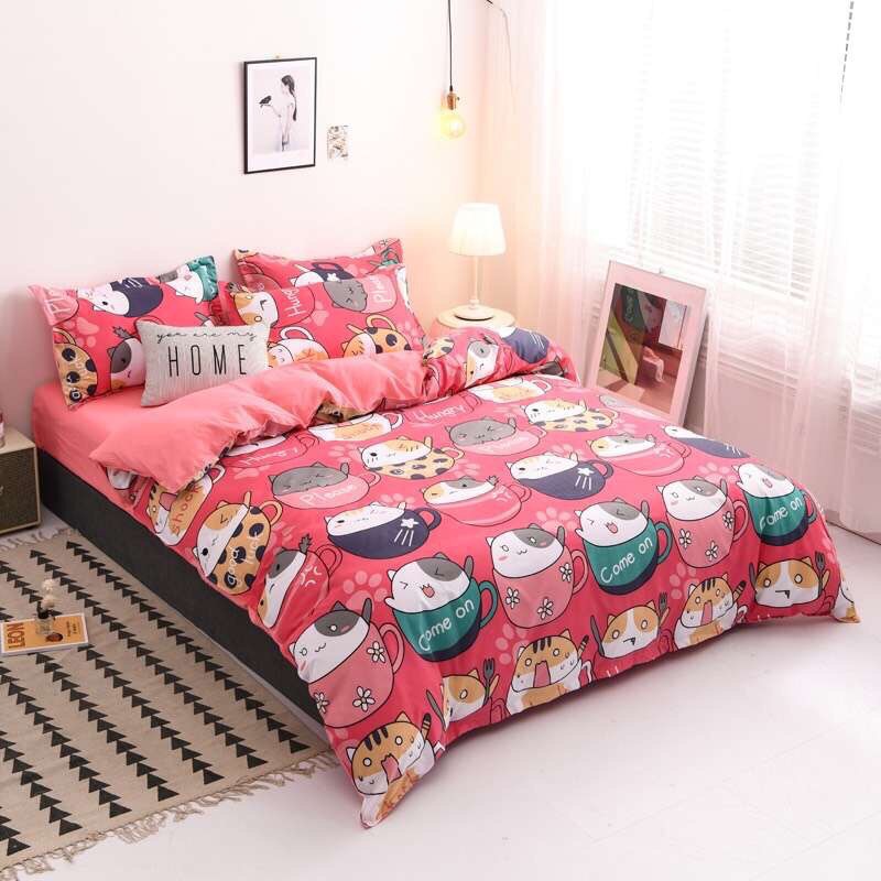 Set chăn ga gối Cotton Poly Hàn quốc G15