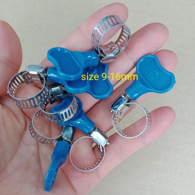Đai siết ống quai dê , cổ dê siết ống (có tai vặn)