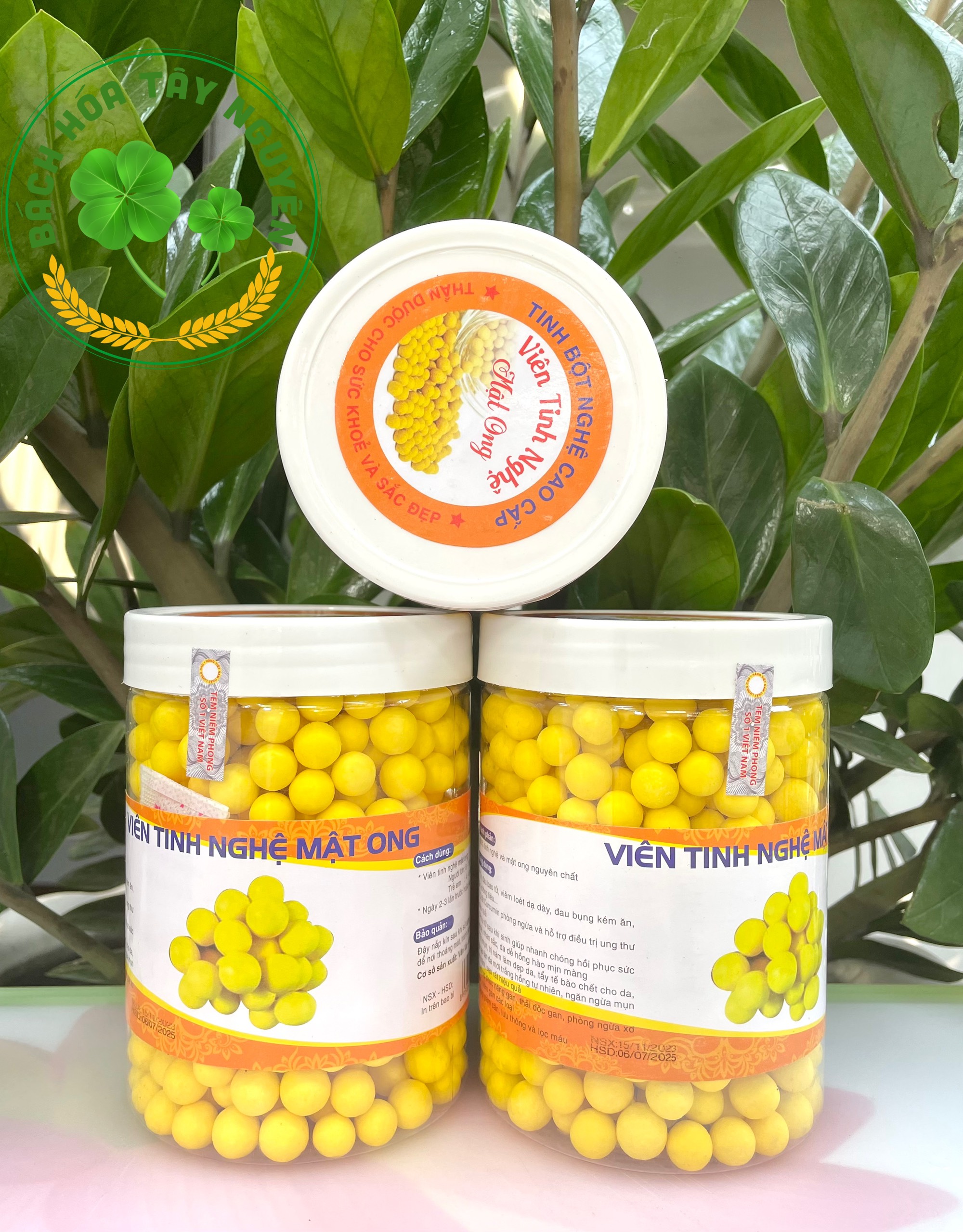 Viên Tinh Nghệ Mật Ong - Hộp 500Gr