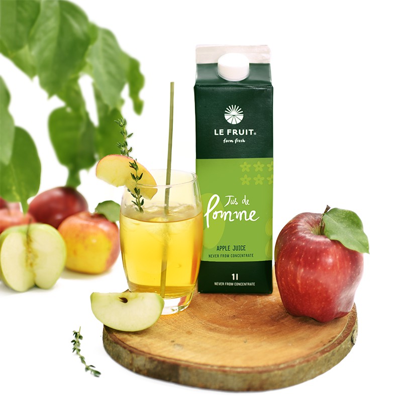 Nước ép táo nguyên chất Lefrruit 1L