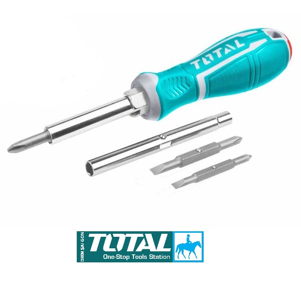 Tuốc nơ vít 6 đầu đa năng 6 in 1 screwdriver set ingco akisd0608