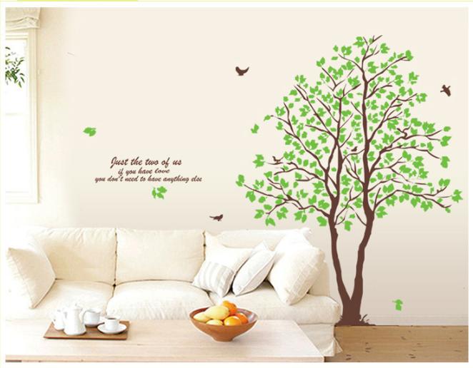 [HCM]Decal trang trí Cây lớn - dán được nhiều kiểu