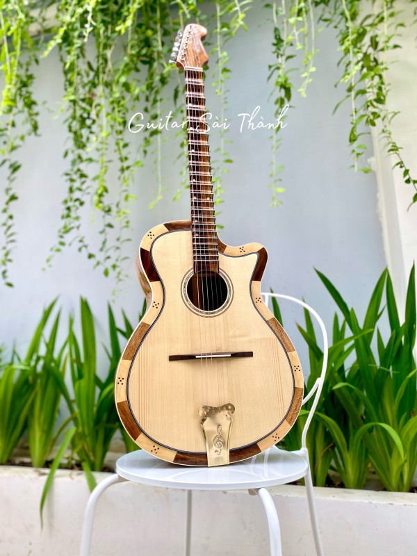 Đàn guitar vọng cổ phím lõm ST- VC3 chất gỗ điệp kĩ gia công hoàn thiện 100%