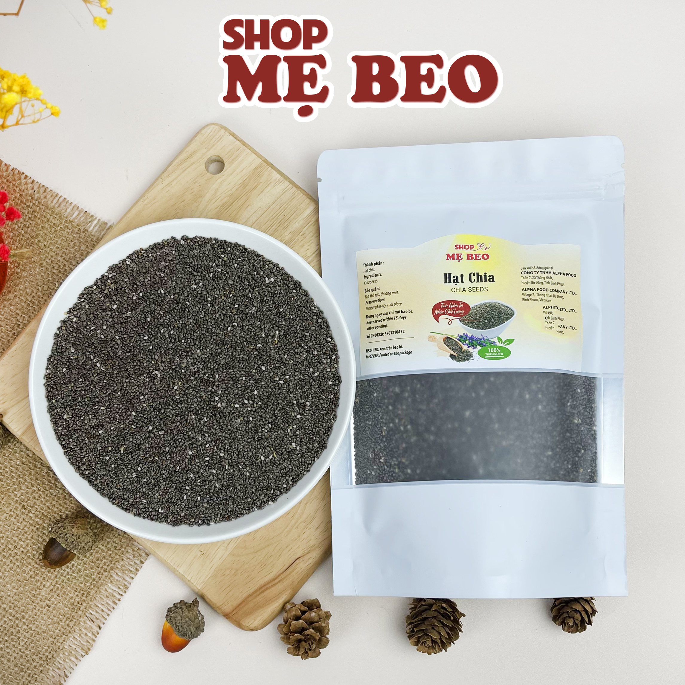 Hạt Chia Úc Nhập Khẩu SHOP MẸ BEO