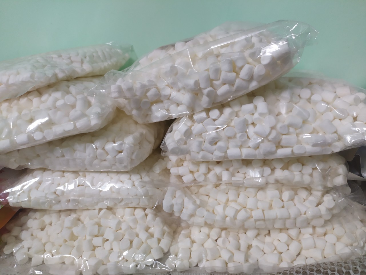 [HCM]Kẹo marshmallow trắng làm nougat 250gr